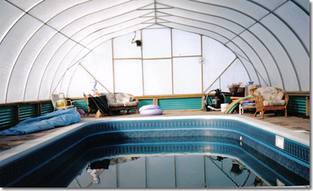 This month featured structure is the Pool Enclosure